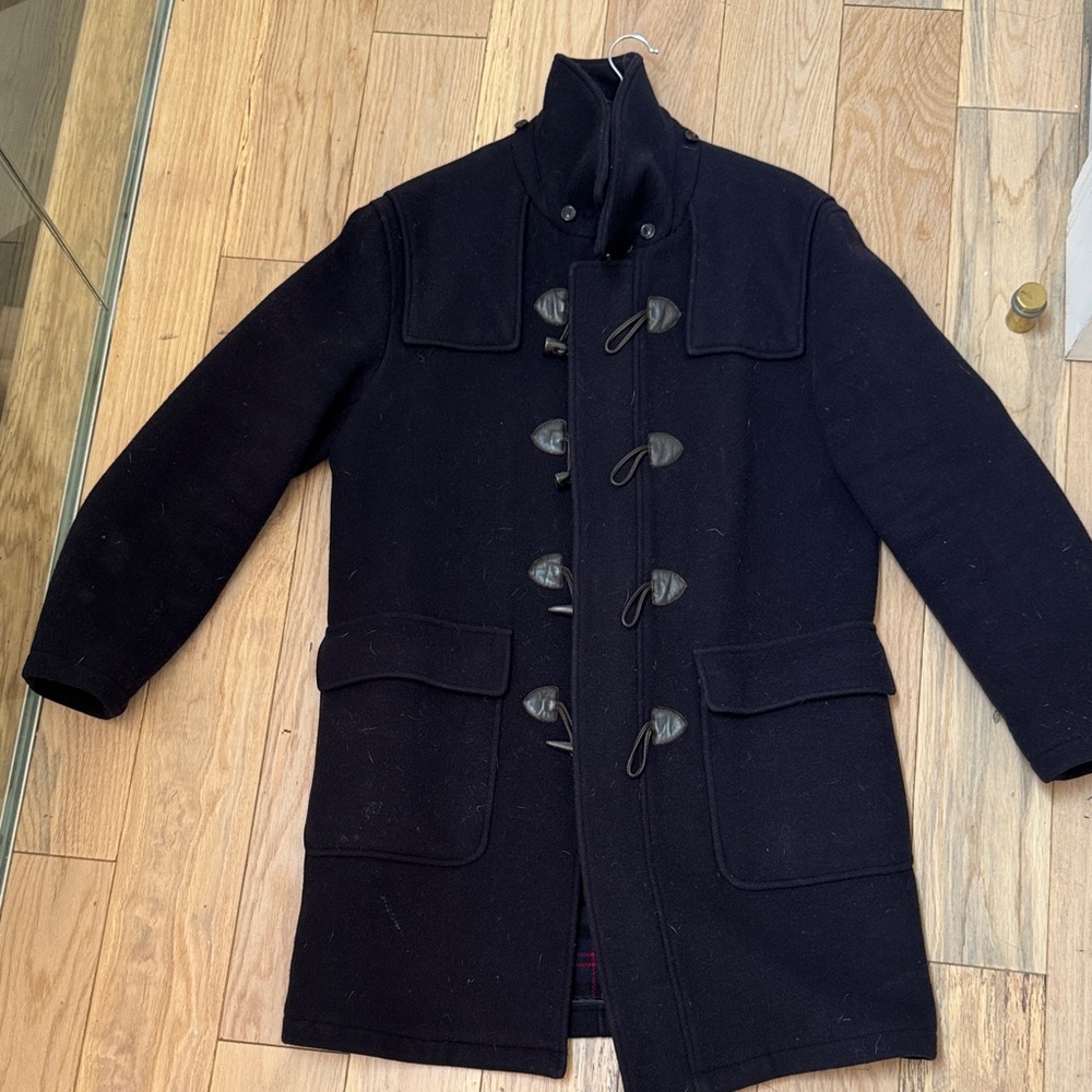 Brooks Brothers Navy Toggle Coat